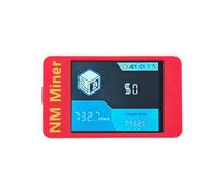 Mcnhbdgg Minero en Solitario de BTC de 735 /S NMMinerNerdMiner, Pantalla Inteligente de 2,8 Pulgadas, para Minería de Criptomonedas Bitcoin, para el Hogar y la Oficina, Sin Contacto.