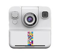 Mcnhbdgg Mini Cámara Digital Portátil EX260 HD con Impresión Térmica Instantánea, Papel Fotográfico para Niños, Viajes y Exteriores