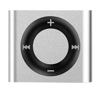 Mcnhbdgg Mini Reproductor de Música MP3 con Clip Metálico, Altavoz Incorporado, 180 MAh, Recargable por Tonos, Compatible con Auriculares y Tarjeta TF.