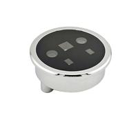 Mcnhbdgg Módulo de Reconocimiento de Venas Faciales y de Palma de Doble Lente FP002, Módulo de Reconocimiento de Detección Infrarroja, Diseño Circular