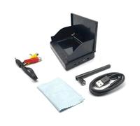 Mcnhbdgg Monitor FPV de 5,8 G, 4,3 Pulgadas, 56 Canales, HD, Pantalla Snowflake, NTSC/PAL, Búsqueda Automática, para Multicóptero RC, Pieza de Dron FPV.