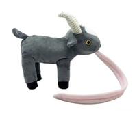 Mcnhbdgg Muñeca de Animal de Simulador de Cabra, Peluche, Juguetes Realistas, Almohada, Juguete de Almohada, 22 Cm.