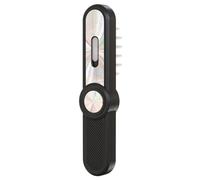 Mcnhbdgg Peine de Masaje Eléctrico para el Crecimiento del Cabello, Terapia de Luz, Cepillo para el Cabelludo, Aplicador de Aceite Líquido Anticaída, Color Negro