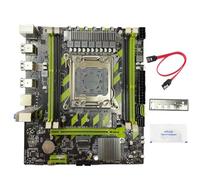 Mcnhbdgg Placa Base X79G Gaming LGA2011 4XDDR3 RECC Slots M.2 NVME PCI-e X16 SATA3.0 Placa Base de Escritorio X79