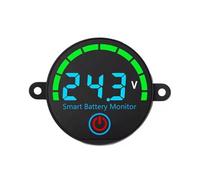 Mcnhbdgg Placa Indicadora de de Batería LED DC7-55V 3-14S, Voltímetro Digital, Placa de Capacidad 12V/24V/36V/48V, Probador de Carga de Voltaje, Placa de Capacidad de Batería de Litio,