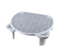 Mcnhbdgg Rampa Ajustable para Gatos, Doble Capa, con Filtro, Elevada, para Gatos Mayores. Fácil de Instalar.