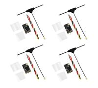 Mcnhbdgg Receptor Nano ExpressLRS ELRS de 2,4 GHz de 4 Piezas con Antena Tipo T Compatible con Actualización de WiFi para Dron FPV RC de Alcance