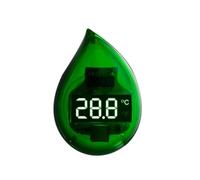 Mcnhbdgg Termómetro Autoadhesivo para Acuario, Minitermómetro Digital LCD para Pecera, con Cambio Libre de ℃/℉, Medidor de Temperatura de 0 A 90 ℃