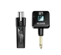 Mcnhbdgg Transmisor y Receptor Adaptador de Señal Recargable Adaptador de Micrófono Inalámbrico para Mezclador de Audio Guitarra Eléctrica 1 Transmisor