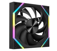 Mcnhbdgg Ventilador de Caja ARGB de 140 mm 14CM, Enfriador de Gabinete para PC, Silencioso 6-30dBa, 89CFM, Gran Flujo de Aire, Soporte para Sincronización ARGB de 5V, Dirección hacia Adelante.