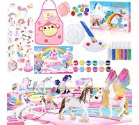 McNory Unicornios Manualidades Kit Niños Juguetes,Unicornios Kit para Pintar Unicornio Juguete Manualidades Creativo Juguete,Cumpleaños Navidad Unicornio Regalo para Niña 4 5 6 7 8 9 años