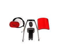 MCNVNEFSAW 1 Set Electric Scooter Fender Kit Scooter trasero Mudguard for kit de luz for ajuste mejorado for Xiaomi M365 Pro Pro 2 1S Scooter Parts Accessories