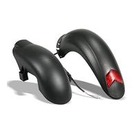 MCNVNEFSAW 10 pulgadas de scooter eléctrico delantero guardia de neumático trasero guardián guardián guardián Kit Guardado Mudguard Scooter Parts Accessories(Fenders Set)