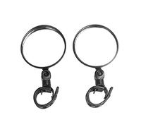 MCNVNEFSAW 2 unids scooter retrovisor espejo manillar vista trasera espejo espejo de bicicleta for scooter eléctrico montaña carretera bicicleta scooter accesorios Scooter Parts Accessories(B Round Mi