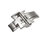 MCNVNEFSAW Cierre de metal for correa de reloj for Vacheron Constantin, 16 mm y 18 mm, color plateado, dorado, rosa y acero inoxidable. Cierre(Beige,16mm)