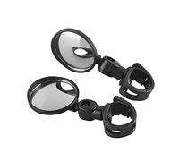 MCNVNEFSAW Compatible for Xiaomi Mijia M365 Ninebot ES1 ES2 Scooter qicycle EF1 Bicicleta trasera espejo correa de ciclo reflejo vista trasera scooter vista trasera espejo Scooter Parts Accessories