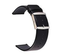 MCNVNEFSAW Correa de cuero for reloj for Samsung Galaxy Watch de 14 a 24 mm, compatible for modelos de 20 y 22 mm y liberación rápida Z16. correa de reloj(Plain black,Samsung Gear S4 46MM)