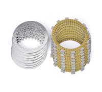 MCNVNEFSAW Discos de fricción embrague compatibles for Yamaha TDM900 sin ABS/5PS TDM900A YZF750 R/SP GTS1000 FZR1000 YZF1000 Thunder Ace FV-16321-00 Disco de fricción del embrague