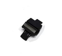 MCNVNEFSAW Reloj de acero inoxidable Cierre de mariposa Hebilla de mariposa 18 mm 20 mm 22 mm Metal Doble Prensa Pliegue Cierre de cierre Accesorios de reparación de plata negros Cierre de reloj(Noir,