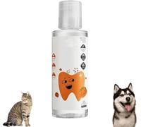 MCNZNJONV Limpiador de Dientes para Perros, Aditivo para Enjuague Dental para Mascotas, Fórmula Insípida e Inodora, Combate el Sarro, Fórmula Suave, Refresca el Aliento, Apto para Todas Las Mascotas