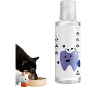 MCNZNJONV Limpiador de Dientes para Perros, Aditivo para Enjuague Dental para Mascotas, Fórmula Insípida e Inodora, Combate el Sarro, Fórmula Suave, Refresca el Aliento, Apto para Todas Las Mascotas