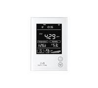 MCO Home VESTA-241 MH9-CO2-WD Sensor/medidor de CO2, temperatura y humedad. Compatible con Z-Wave Plus. Pantalla LCD. 2 botones