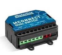 MCONNECT Dual Switch MOTORLINE Módulo Wi-Fi desarrollado para controlar a Distancia uno o Dos Puntos de iluminación a través de la App MCONNECT