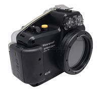 Mcoplus 40 m 130 ft Carcasa Submarina impermeable Buceo Vivienda bolsa caso para Sony NEX-5 N 16 mm lente de la cámara