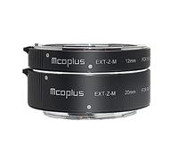 Mcoplus® EXT-Z-M Auto Tubo de extensión AF de Enfoque Macro Anillo Conjunto Adaptador para cámara de Objetivo con Montura Nikon Z5/Z6/Z7/Z6II/Z7II/Z62/Z72/Z50(12mm+20mm)