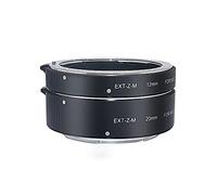 Mcoplus EXT-Z-M, Tubo de extensión Macro Z Adaptador de Montaje de Lente de Enfoque automático AF para cámara Nikon Z-Mount Z6 Z7, Metal, Black(12 mm + 20 mm)
