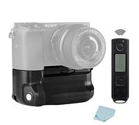 Mcoplus MK-A6300 Pro - Soporte para batería con Pantalla LCD de 2,4 G, Control Remoto inalámbrico para Sony A6300 A6000 A6100 A6400/ILCE-6300/6000, Uso NP-FW50 (batería no incluida)