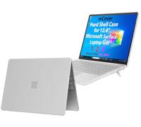 mCover - Carcasa rígida para portátil Microsoft Surface Go de 12,4 Pulgadas con Pantalla táctil (no Compatible con 13.5" Surface Laptop 3/2/1 Modelos, Surface Book y Tableta), Color Transparente