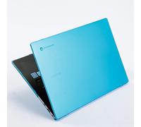 mCover Carcasa rígida Solo Compatible con computadoras portátiles de la Serie Samsung Galaxy Chromebook Go XE340XDA/ XE345XDA de 14 Pulgada (Aqua)