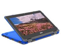 mCover Funda Compatible con DELL Chromebook 3120/3100 / 3110 de 11.6 Pulgadas 2 en 1 de la Serie educativa Solo para portátiles (no Compatible con ningún Otro Modelo de DELL) Azul