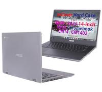mCover Funda compatible solo con computadoras portátiles ASUS Chromebook CM14 (CM1402c) Series 2024~2025 de 14 pulgadas (no es compatible con ningún otro modelo ASUS), transparente