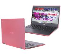 mCover Funda compatible solo con computadoras portátiles ASUS Chromebook CM14 (CM1402c) Series 2024~2025 de 14 pulgadas (no es compatible con ningún otro modelo ASUS), color rosa