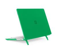 mCover Funda compatible solo con Microsoft Surface Laptop Go 3/2/1 de 12.4 pulgadas 2020-2024 con pantalla táctil (no compatible con ningún otro modelo de superficie), color verde