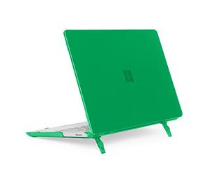 mCover Funda compatible solo con Microsoft Surface Laptop Go 3/2/1 de 12.4 pulgadas 2020-2024 con pantalla táctil (no compatible con ningún otro modelo de superficie), color verde