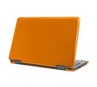 mCover Funda compatible solo con portátiles HP Chromebook X360 11 G3 EE / G4 EE 2020~2022 de 11.6 pulgadas (no es compatible con ningún otro modelo HP), color naranja