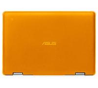 mCover Funda compatible solo para computadoras portátiles convertibles ASUS Chromebook Flip C214MA Series 2019~2021 de 11.6 pulgadas (no es compatible con ningún otro modelo ASUS), color naranja