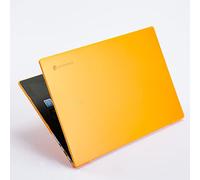 mCover Funda Compatible Solo para computadoras portátiles Samsung Galaxy Chromebook Go XE340XDA XE345XDA de 14 Pulgadas 2021~2022 (no es Compatible con ningún Otro Modelo Samsung), Color Naranja
