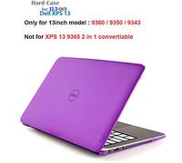 mCover funda dura para la serie 13,3" Dell XPS 13 9343/9350/9360 Ordenador portátil (rilasciato dopo gennaio 2015, che non rientrano più vecchio / modello L321X L322X / 9333 rilasciato prima di gennaio 2015) (morado)
