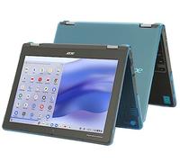mCover Funda rígida Compatible Solo con Acer Chromebook Spin 512 R853TA / R856T Series 2 en 1 2021~2023 de 12 Pulgadas (no es Compatible con ningún Otro Modelo), Color Aguamarina