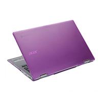 mCover Funda rígida Compatible Solo con Laptop Convertible Acer Chromebook Enterprise Spin 513 R841T Series de 13.3 Pulgadas (Acer Spin Chromebook 513 R841T de 13.3 Pulgadas, Morado)