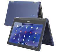 mCover Funda rígida solo compatible con computadoras portátiles 2 en 1 Acer Chromebook Spin 511 R753T Series 2 en 1 2021 - 2023 de 11.6 pulgadas, color azul
