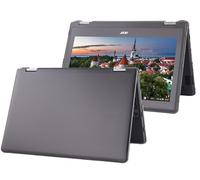mCover Funda rígida solo compatible con computadoras portátiles 2 en 1 Acer Chromebook Spin 511 R756T Series 2023 ~ 2024 de 11.6 pulgadas (no compatible con ningún otro modelo Acer), color negro