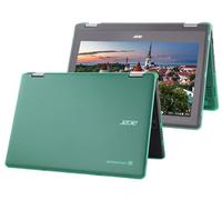 mCover Funda rígida solo compatible con computadoras portátiles 2 en 1 Acer Chromebook Spin 511 R756T Series 2023 ~ 2024 de 11.6 pulgadas (no compatible con ningún otro modelo Acer), color verde