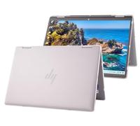 mCover Funda rígida solo compatible con HP Envy x360 14-FAxxxx / 14-FAxxxxx / 14-FCxxxx 2 en 1 de 14 pulgadas (no es compatible con ningún otro modelo HP), transparente