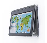 mCover Funda rígida solo compatible con laptop Dell Latitude 3120 Education 2 en 1 2021 de 11.6 pulgadas (con bisagra de 360°) (no para modelo 3120 no 2 en 1**) (transparente)