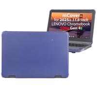 mCover Funda rígida solo compatible con laptop Lenovo 500e Chromebook Gen 4s 2 en 1 de 29.5 cm o posterior (no es compatible con ningún otro modelo Lenovo), color azul